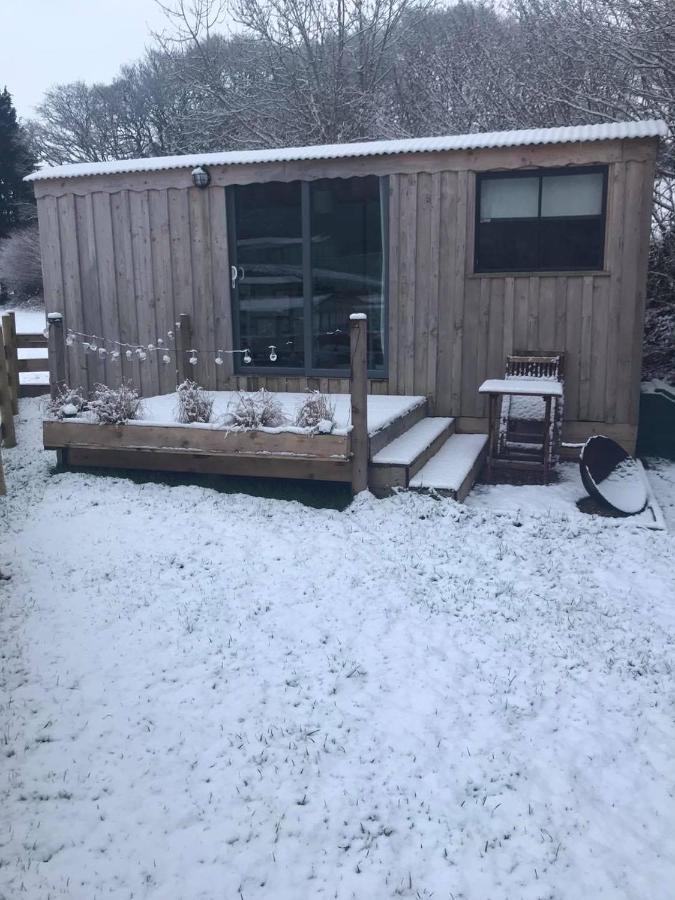 Cefn Crib Cabins มาฮันเล็ธ ภายนอก รูปภาพ