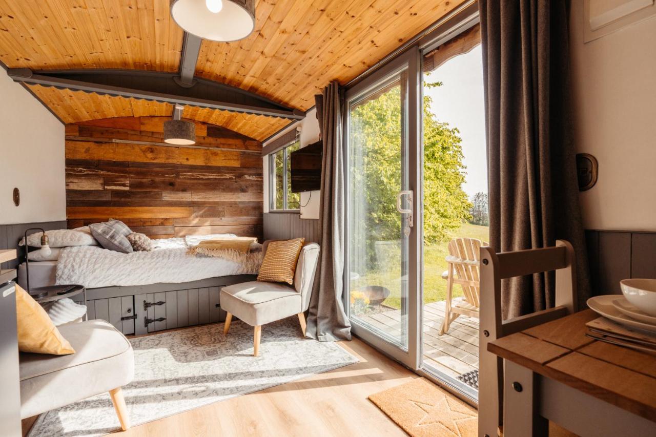 Cefn Crib Cabins มาฮันเล็ธ ภายนอก รูปภาพ