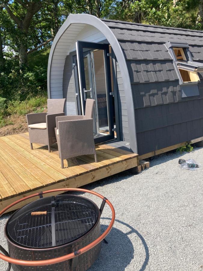Cefn Crib Cabins มาฮันเล็ธ ภายนอก รูปภาพ