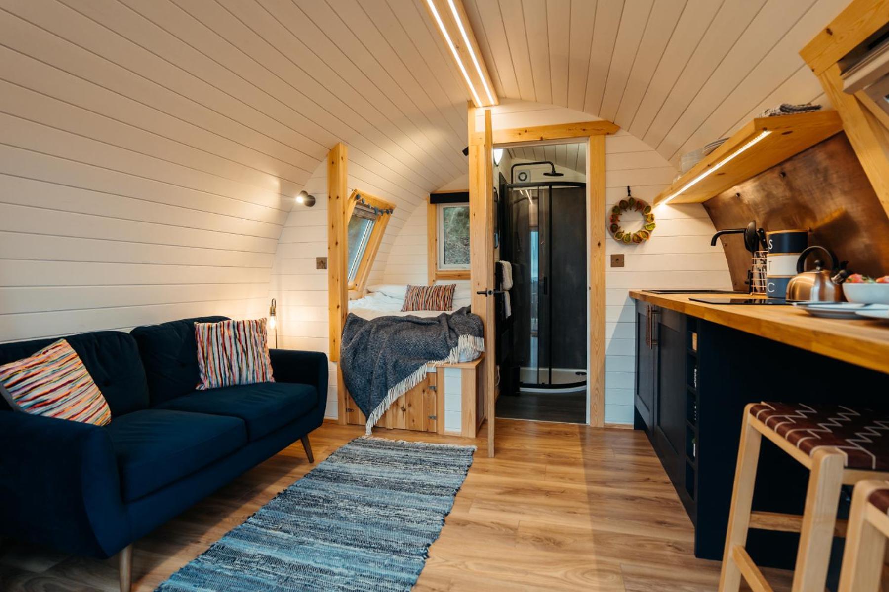 Cefn Crib Cabins มาฮันเล็ธ ภายนอก รูปภาพ