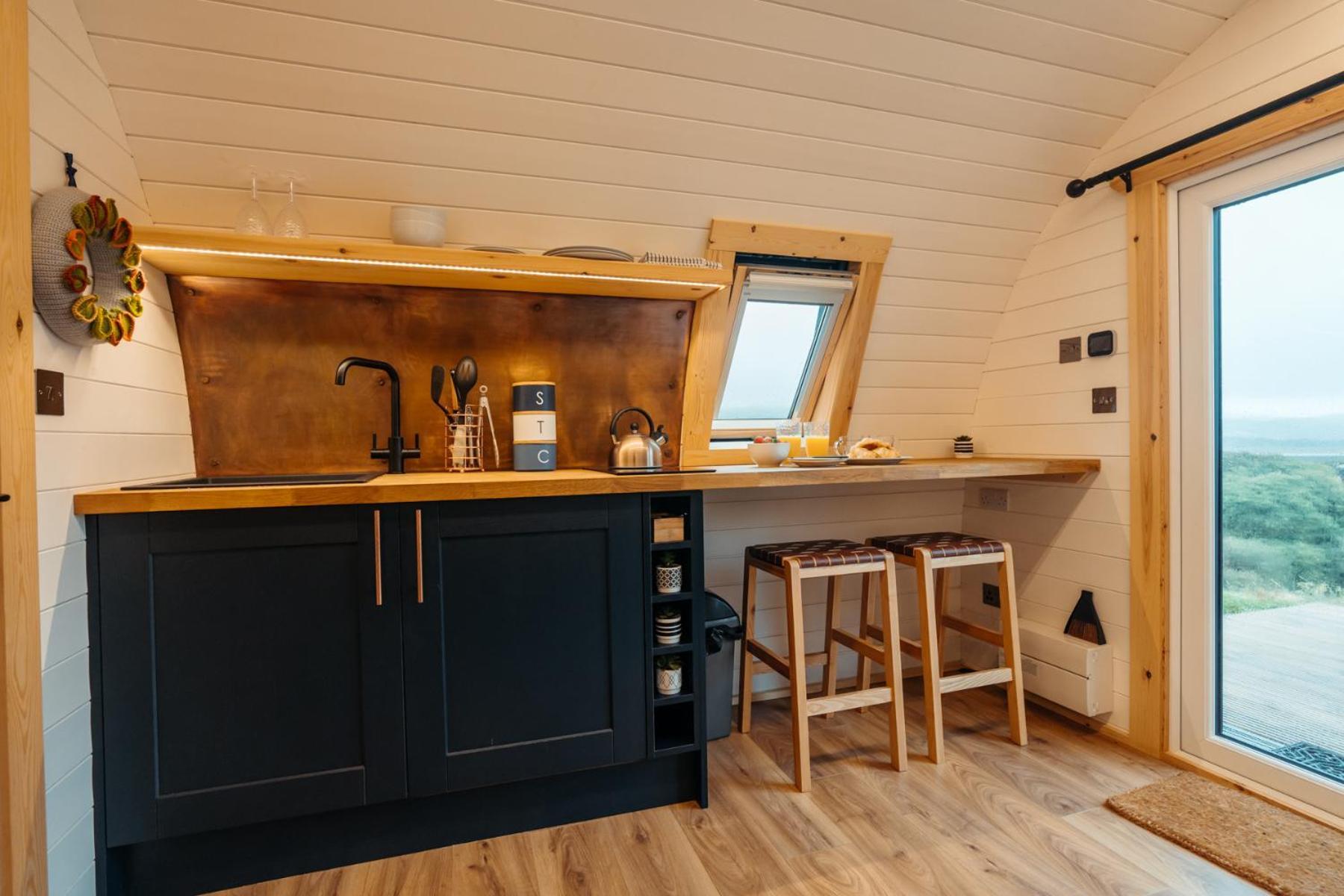 Cefn Crib Cabins มาฮันเล็ธ ภายนอก รูปภาพ
