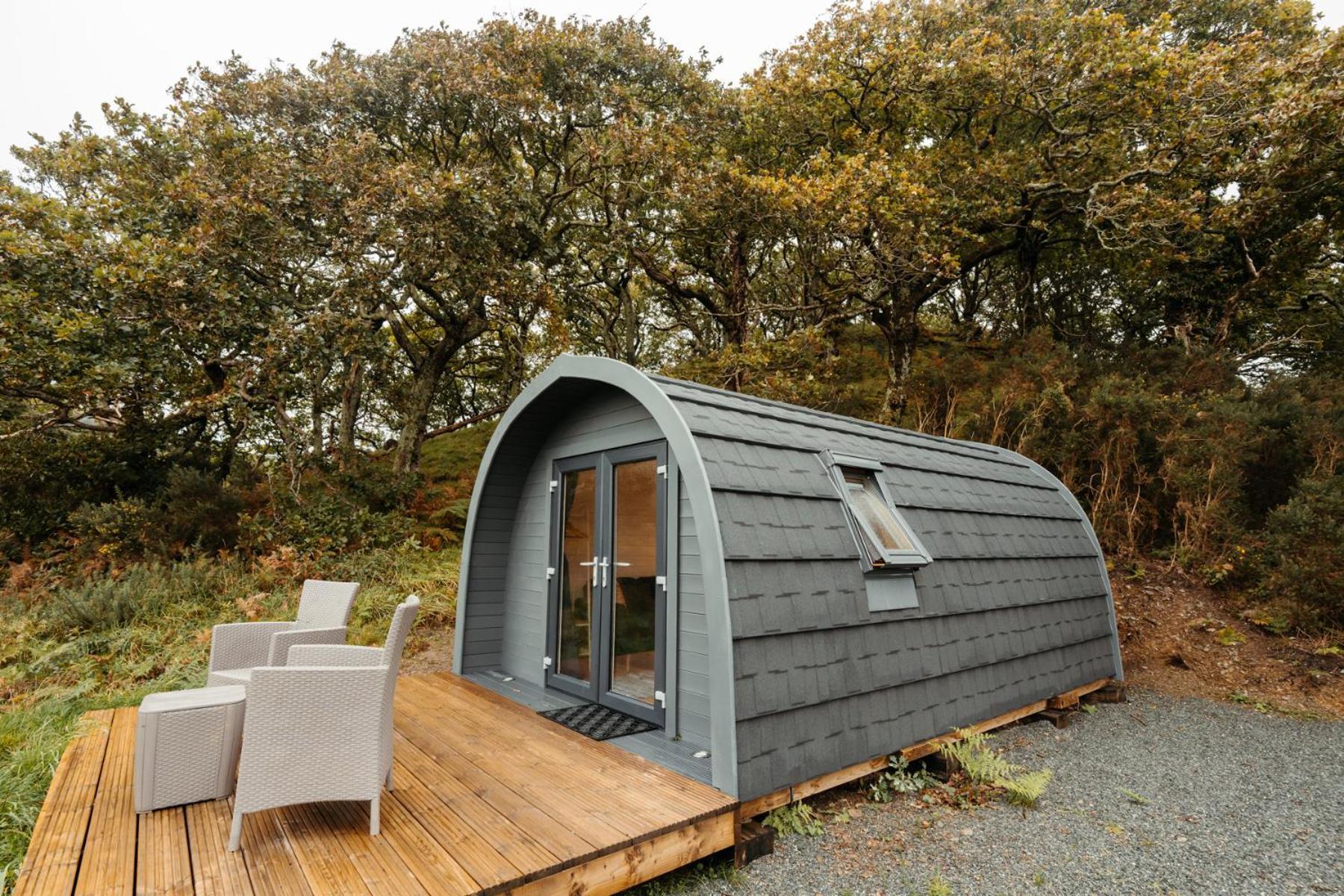 Cefn Crib Cabins มาฮันเล็ธ ภายนอก รูปภาพ