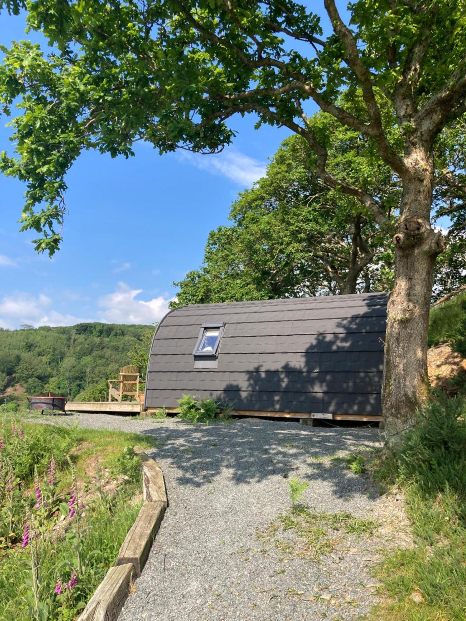 Cefn Crib Cabins มาฮันเล็ธ ภายนอก รูปภาพ